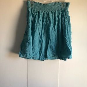 💚 5 for $15! 💚 Stretchy Waist Casual Blue Skirt